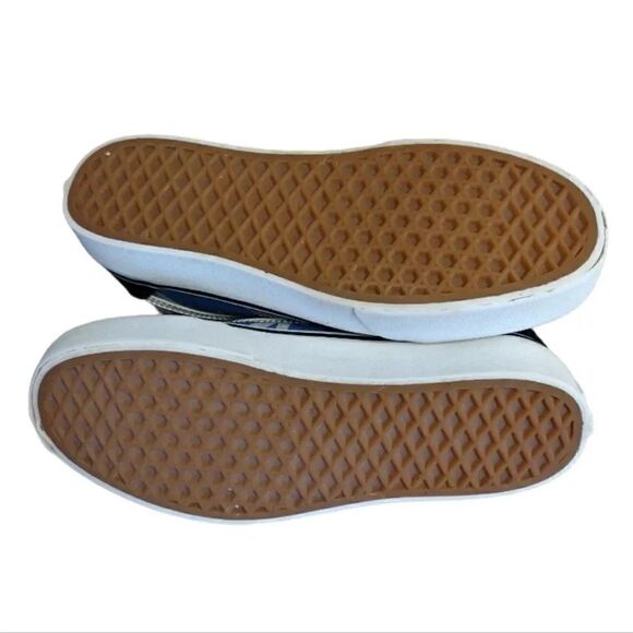 VANS Sparkly Old Skool Platform After Dark Summer Leaf Sneakers W8 M6.5 - Picture 11 of 16